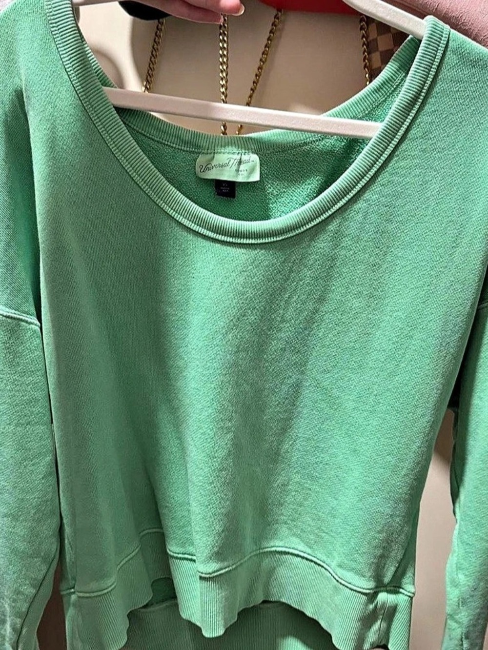 Universal Thread Crewneck Sweatshirt in Green Size XS Like New